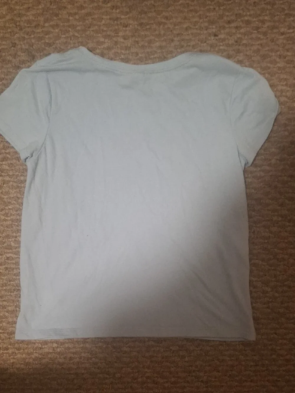 Old Navy Light Blue Tee with Navy Label